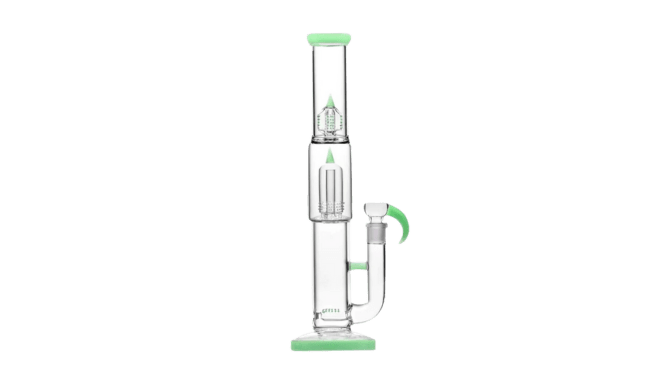 Calibear Gridded Flame Water Pipe
