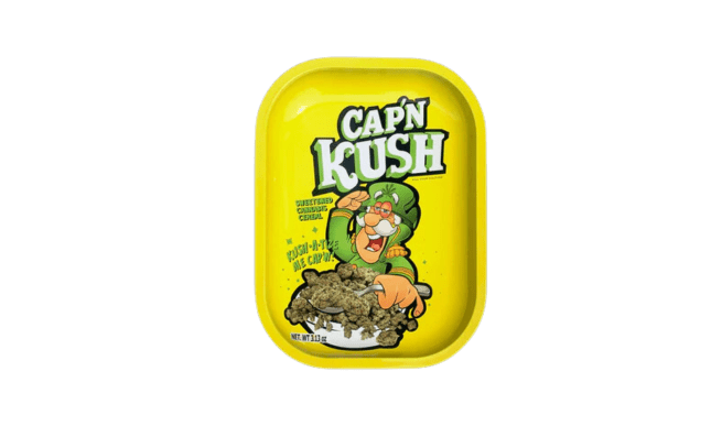 Cap 'N' Kush Rolling Tray