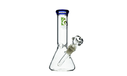 Diamond Glass 8" Classic Beaker Bong