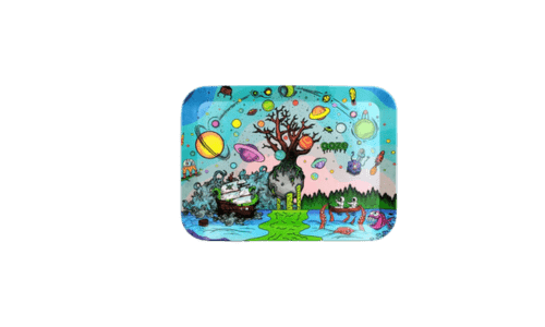Ooze "Tree of Life" Biodegradable Rolling Tray