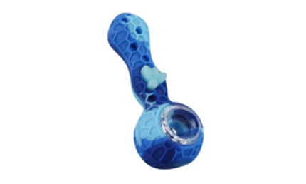 Silicone Bee Hive Hand Pipe