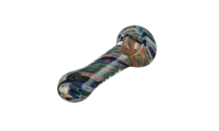 Spiral Fumed Dicro Glass Hand Pipe