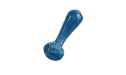 Simple 3.75" Frit Glass Hand Pipe